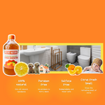 Load image into Gallery viewer, Citrus Bioenzyme (500ml) Multi-purpose Cleaner for Home and Office
