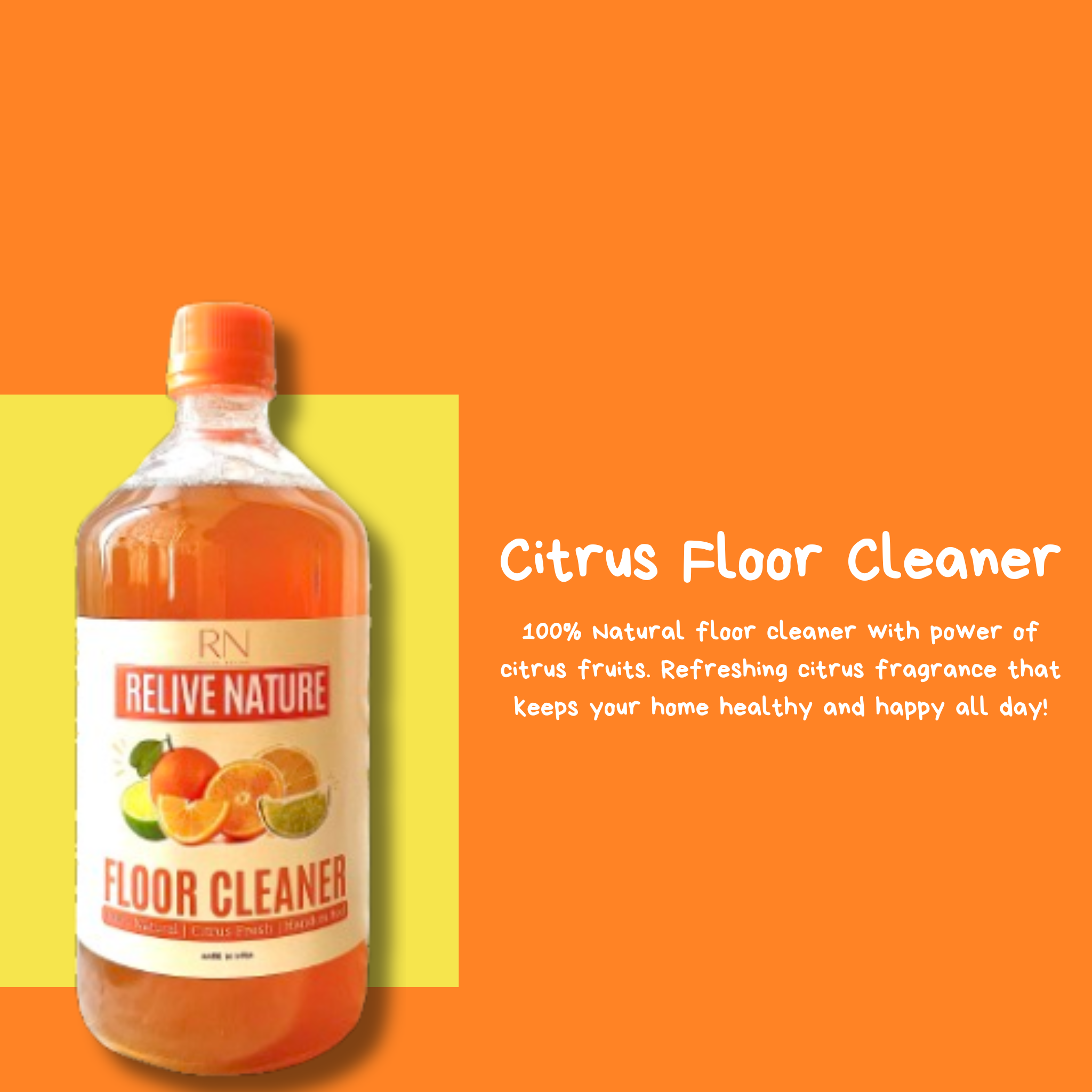 Citrus Bioenzyme Floor Cleaner - 500ml