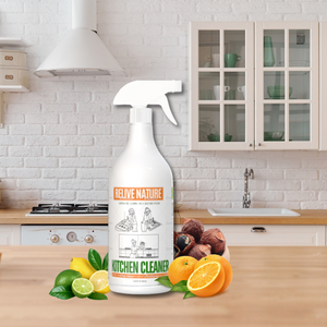 Kitchen Cleaner Spray - Cleans chimney, Stove tops, Countertops, Sink and more | Tough on grease