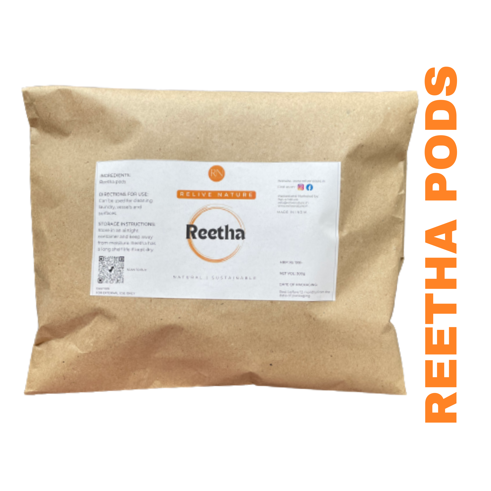 Reetha nuts / Natural Soapnuts - 300g